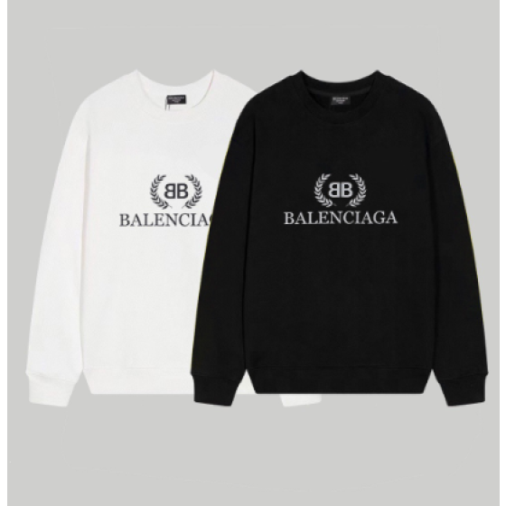 Balenciaga Eat. 1917 Print Crew Neck Sweatshirt